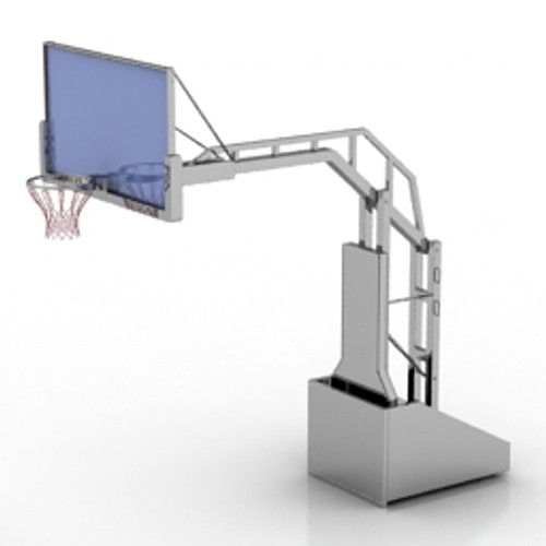 Basketball stand 3D Model