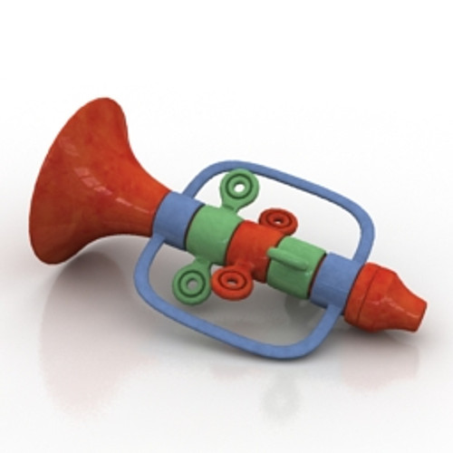 Trumpet 3D Model