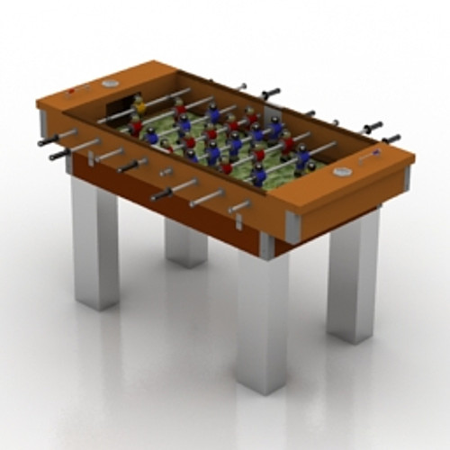 Table football 3D Model