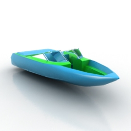 Boat 3D Model