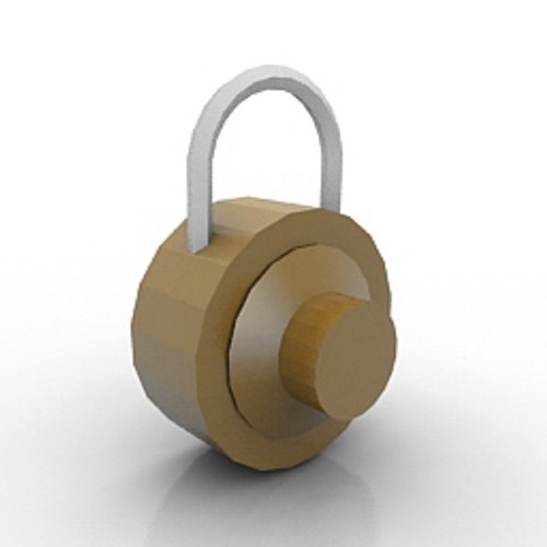 Lock 3D Model