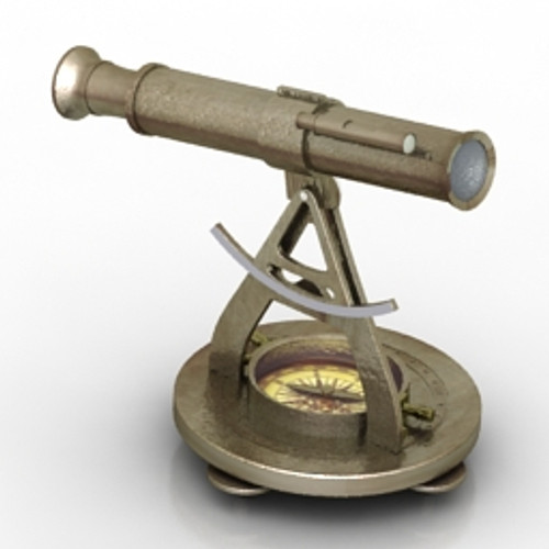 Theodolite 3D Model