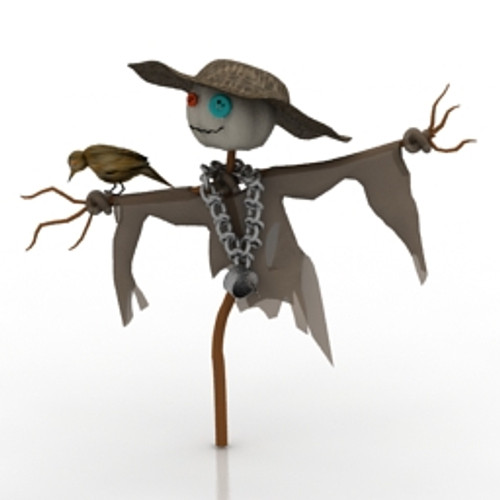 Scarecrow 3D Model