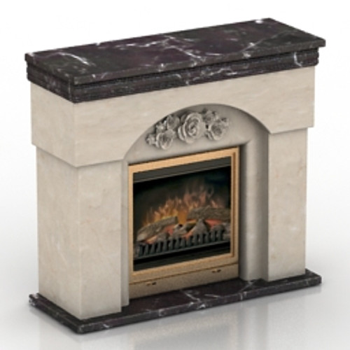 Fireplace 3D Model