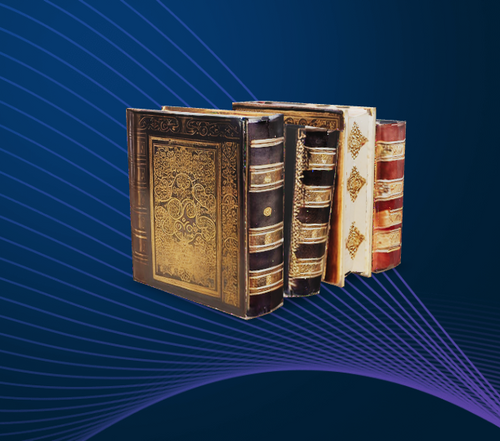 classic leather-bound book - 3D Model