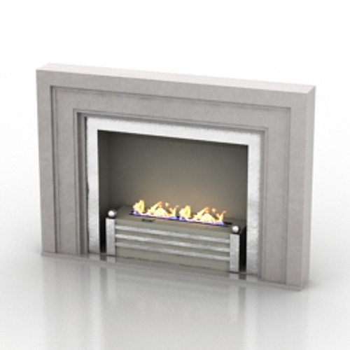 Fireplace 3D Model