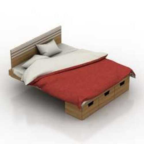 Bed 3D Model