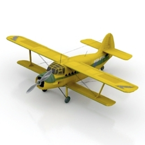 Airplane 3D Model