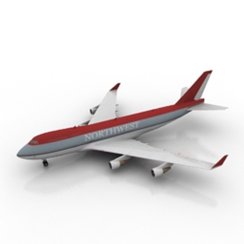 Airplane 9 - 3D model