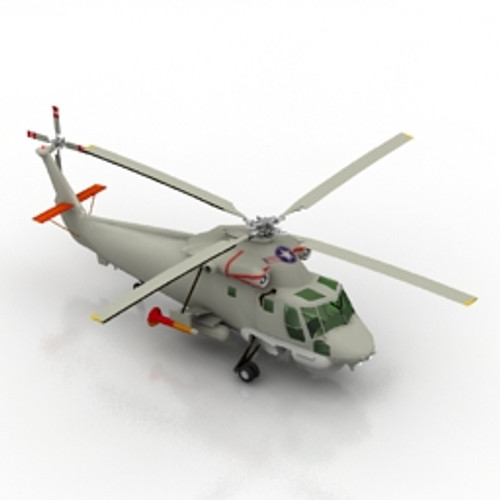 Helicopter 3D Model