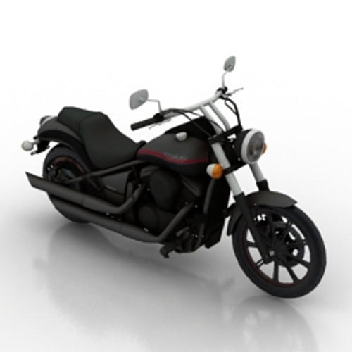 Motorbike 3D Model