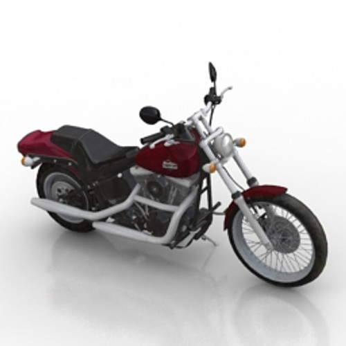 Motorbike 3D Model