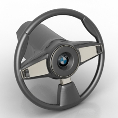 Steering wheel 3D Model