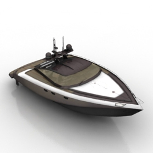 Yacht 3D Model