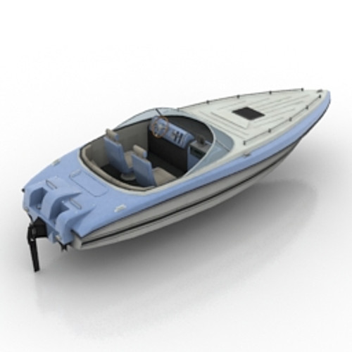 Boat 3D Model