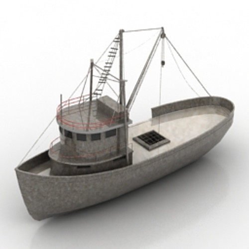 Boat 3D Model