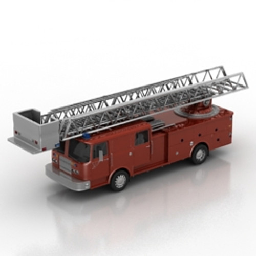 Firetruck 3D Model