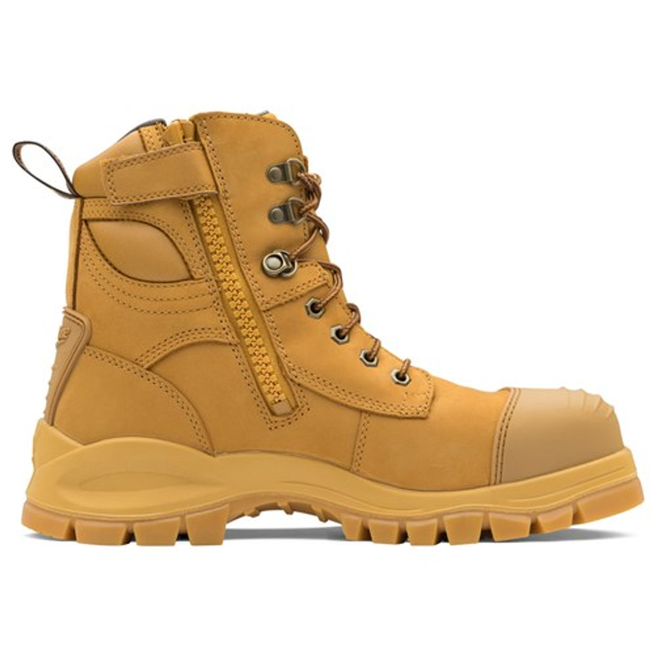 Blundstone 992 Zip Sided Safety Boot Wheat LIMITED STOCK