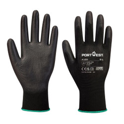 Portwest PU Black Gloves