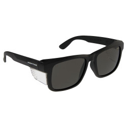 Frontside Safety Glasses Smoke Lens w/Black Frame