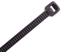 Cabac Cable Tie 300 x 4.8mm UV Black 100/Pack
