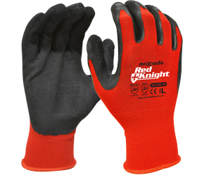 Maxisafe Red Knight Latex Gripmaster Gloves (Pair)