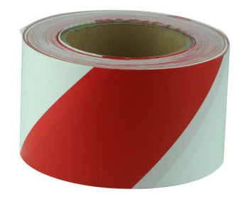Maxisafe Barricade Tape Red/White 75mm x 100m