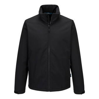 Portwest Heated Softshell Jacket Black