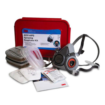 3M 6251 Spraying Respirator Kit - Medium