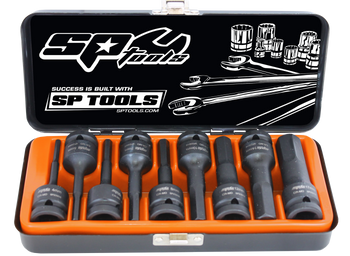 SP Tools 1/2" Dr Inhex Impact Socket Set 9Pc