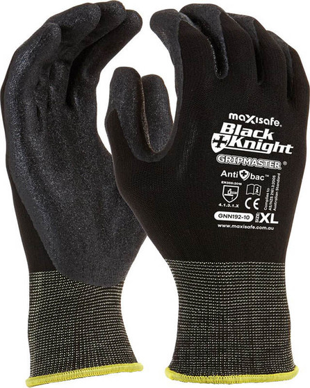 Maxisafe Black Knight Gripmaster Gloves (Pair)