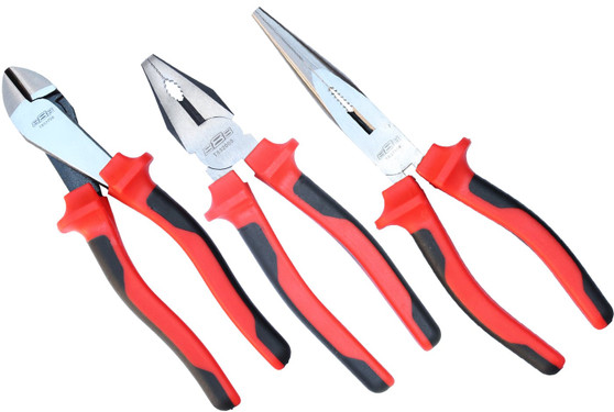 888 Tools Plier/Cutter 200mm 3Pc Set - T832903