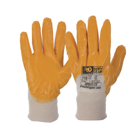 Pro Choice Super-Lite Orange 3/4 Dipped Glove