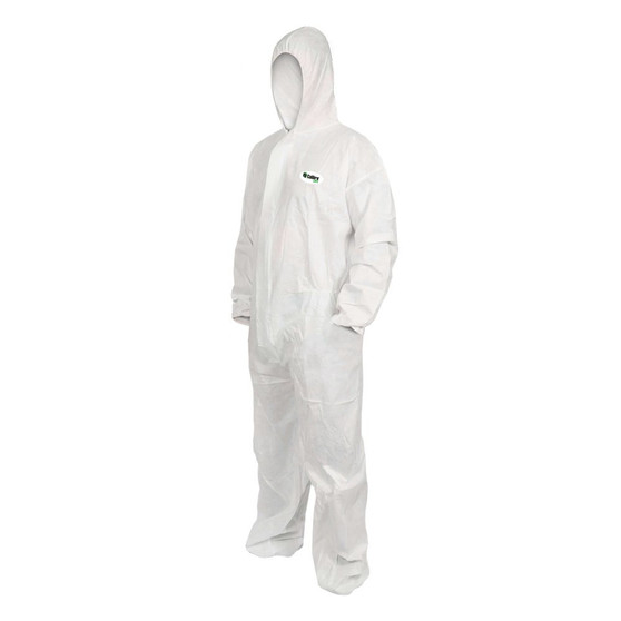 Hi Calibre Disposable SMS Coveralls White