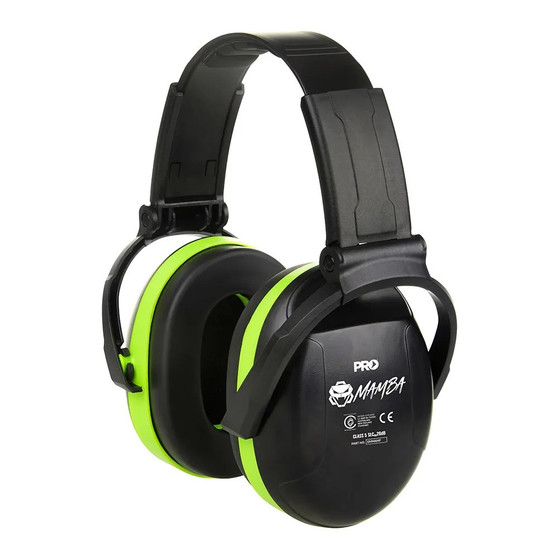 Pro Choice Mamba Slimline Pro Series Folding Earmuff - 28dB