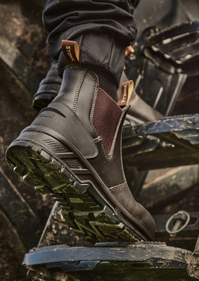 Syzmik UltraFort ESG Elastic Side Gusset Boot Claret Kip