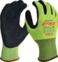 Maxisafe G-Force Hi Vis Cut 5 Glove Nitrile Palm (Pair)