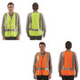 Pro Choice Fluoro Safety Vest H-Back Day/Night Use