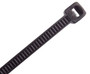 Cabac Cable Tie 140 x 3.6mm UV Black 100/Pack