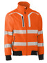 Bisley Hi Vis Soft Shell Bomber Jacket Taped