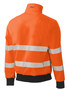 Bisley Hi Vis Soft Shell Bomber Jacket Taped