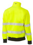 Bisley Hi Vis Soft Shell Bomber Jacket Taped