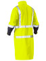 Bisley Hi Vis Taped Long Rain Coat