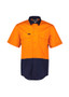Syzmik Mens Hi Vis Short Sleeve Shirt
