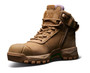 FXD Workwear WB-2W Womens Mid Cut Zip Sided Safety Boot Clay