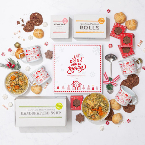 Holiday Soup and Mugs Package