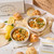 two bowls of chicken and wild rice soup