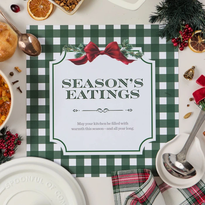Season's Eatings Insert Card