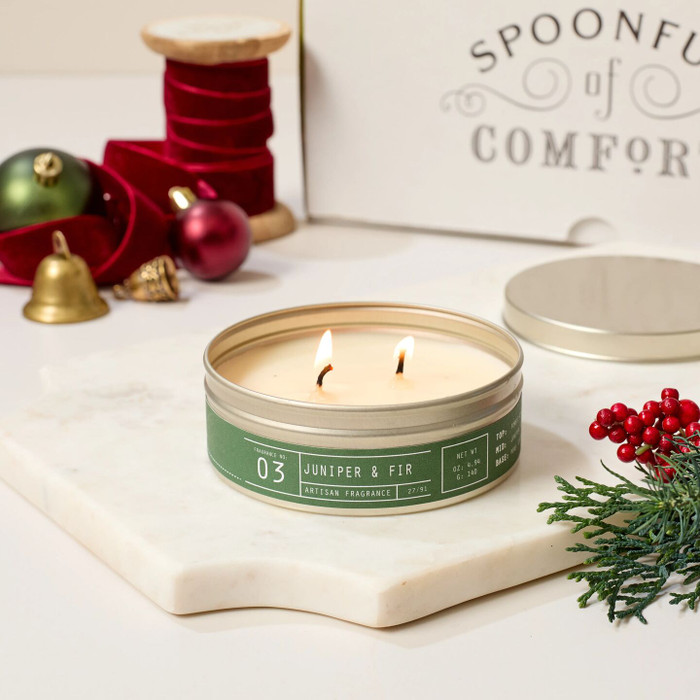 Juniper and Fir Candle 