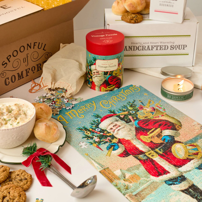 Pieces of Joy Soup and Puzzle Package